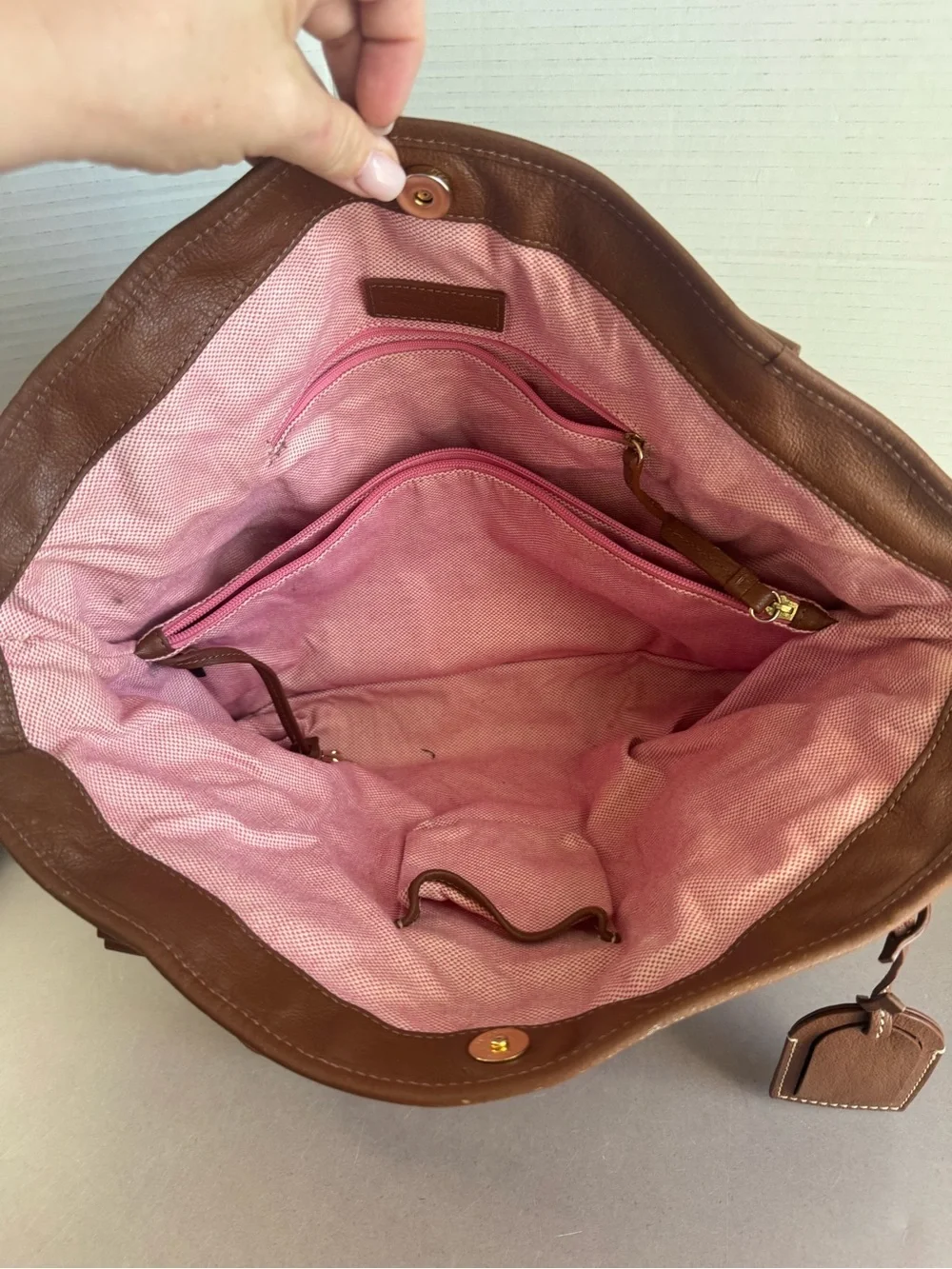 Dooney & Bourke shoulder pebble leather